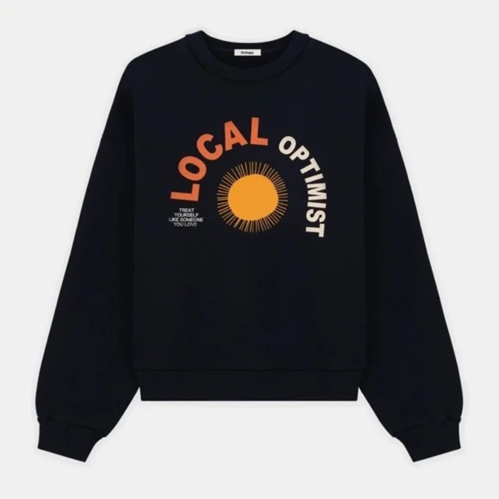 Madhappy Local Optimist Fleece Crewneck Sweater